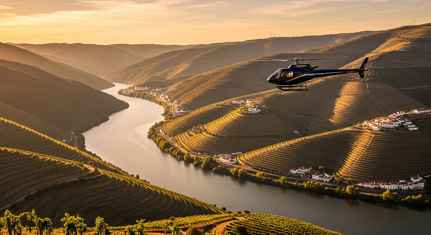 Douro Valley Helicopter & Luxury Tours